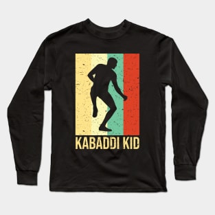 Kabaddi or Kabadi Player Indian Sports Long Sleeve T-Shirt